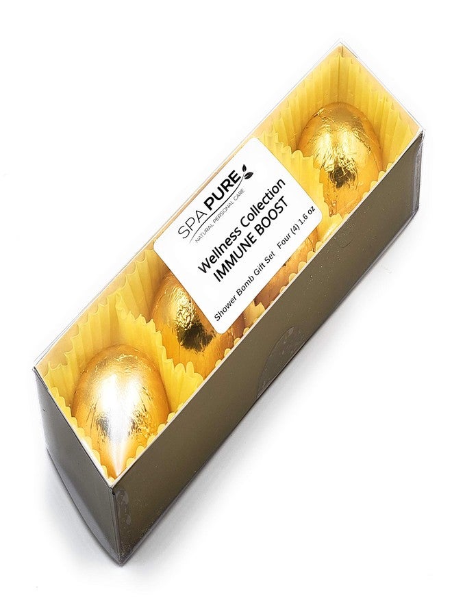 Spa Pure Immune Boost Aromatherapy Shower Steamers Bombs - Shower Bombs with Essential Oils – Unisex Bath Melts - Self Care and Relaxation Shower Steamer - Enjoy Spa at Home - (4 Count) - Image 3